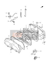 3495510G01, Cushion, Suzuki, 1